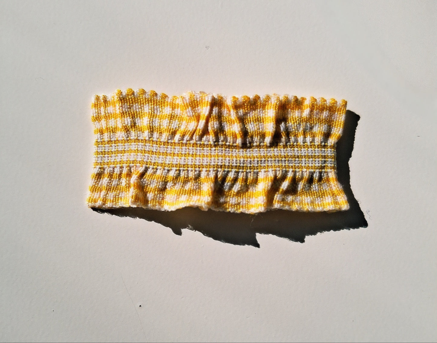 Gingham Check Snap Hair Clip Set | Handmade 2-Piece Cotton Clips