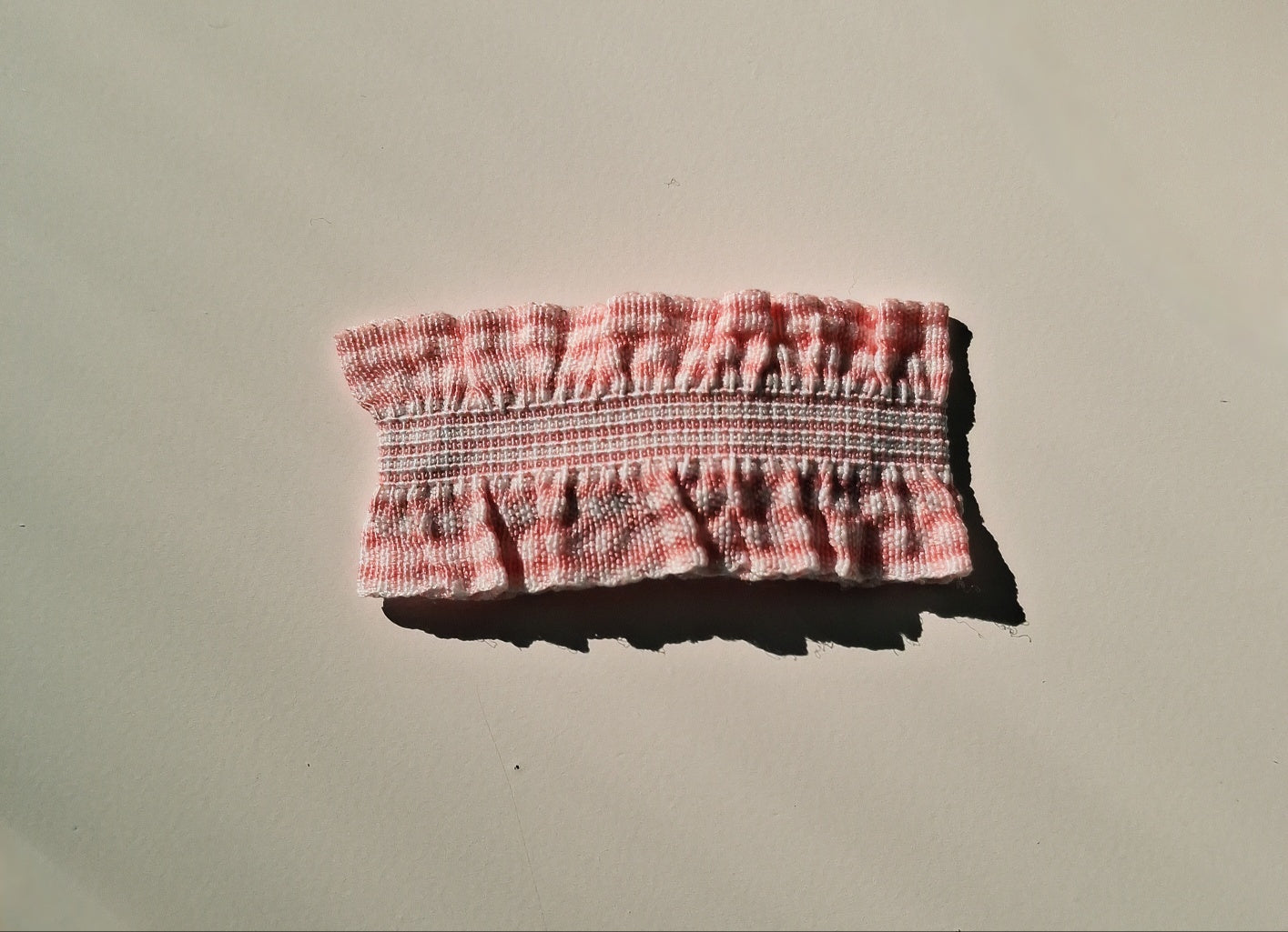 Gingham Check Snap Hair Clip Set | Handmade 2-Piece Cotton Clips